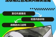 洗衣机程序闪烁表示什么问题？
