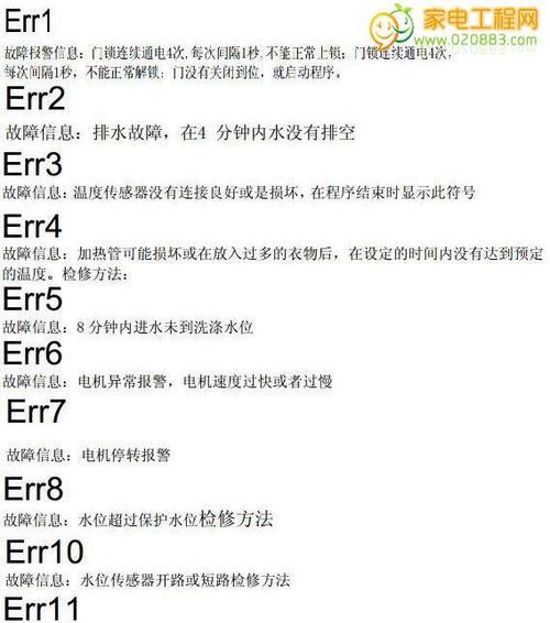 海尔洗衣机E0故障修理指南（解决海尔洗衣机E0故障的有效方法）