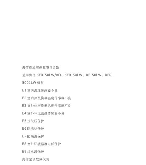 汇中中央空调故障代码12解析（中央空调显示12维修方法）