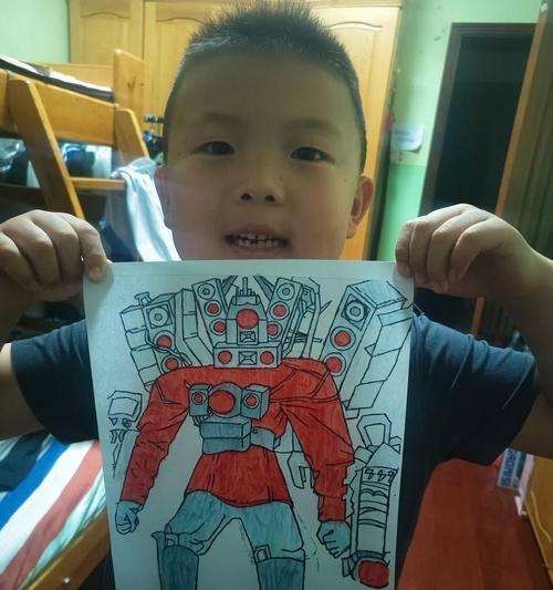 绘画泰坦音箱人的步骤是什么？