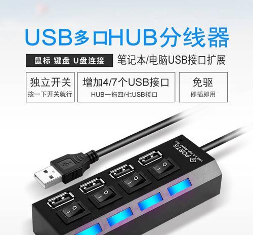 鼠标和U盘如何连接到笔记本电脑？