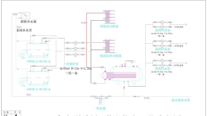 散热器采暖系统图怎么画？同程式系统设计要点是什么？