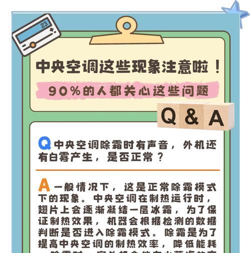 中央空调声音大的原因及解决方法（揭秘中央空调为何会产生噪音，有效降低噪音干扰）