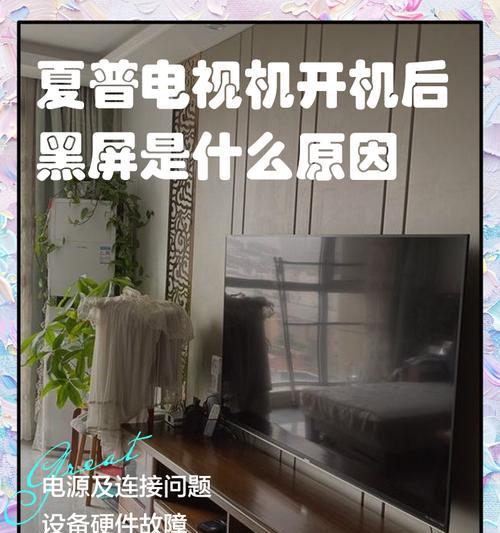 飞利浦电视开机黑屏怎么办（解决方法及常见原因分析）