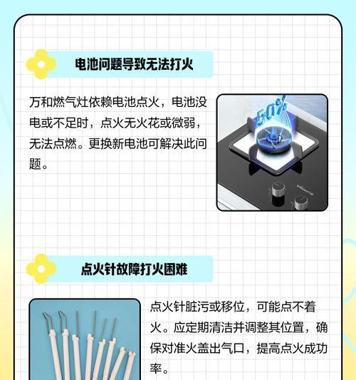 燃气灶打火不转的原因与解决方法（探索燃气灶打火不转的问题及解决之道）