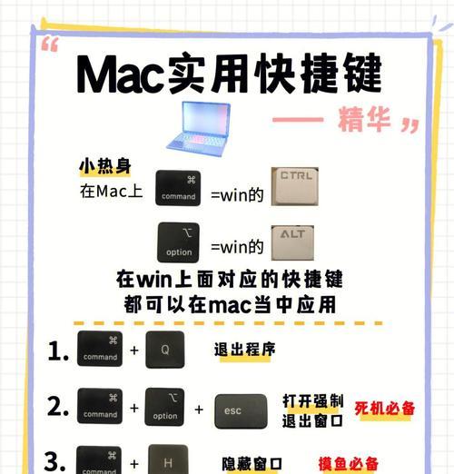 掌握这些Mac快捷键,提高工作效率(15个常用的Mac快捷键) 掌握这些Mac快捷键,提高工作效率(15个常用的Mac快捷键)