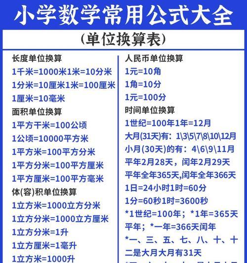 长度单位换算的实用技巧（从米到纳米）
